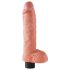 Vibromasseur ventouse King Cock 10 (25 cm) - naturel