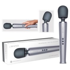 le Wand - masseur vibrant exclusif et rechargeable (argent)