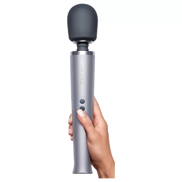 le Wand - vibromasseur rechargeable - exclusif - argent