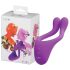 BeauMents Doppio - vibromasseur couple 3 moteurs, violet