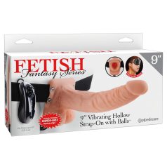 Fetish Strap-on 9 - vibromasseur attachable (naturel)