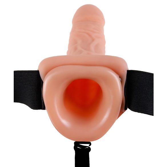 Fetish Strap-on 9 - gode ceinture vibrant - peau réaliste