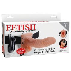 Fetish Harnais 7 - vibromasseur attachable (naturel)