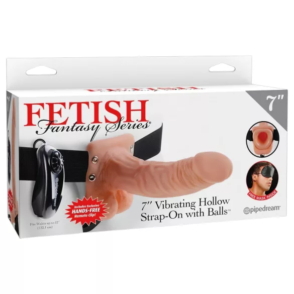 Pipedream - Fetish Strap-on 7 - gode-ceinture vibrant (chair)