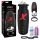 PDX Moto Bator - stimulateur masturbateur va-et-vient succion - noir