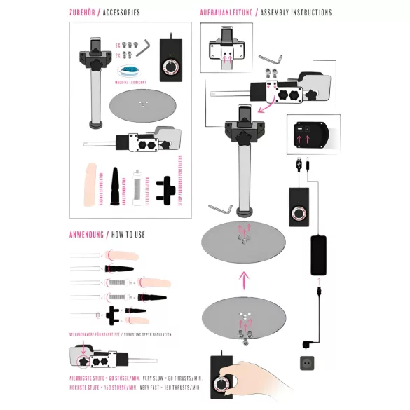 You2Toys - machine sexuelle pénétratrice - électrique