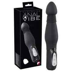 You2Toys - Vibromasseur anal à va-et-vient - silicone noir