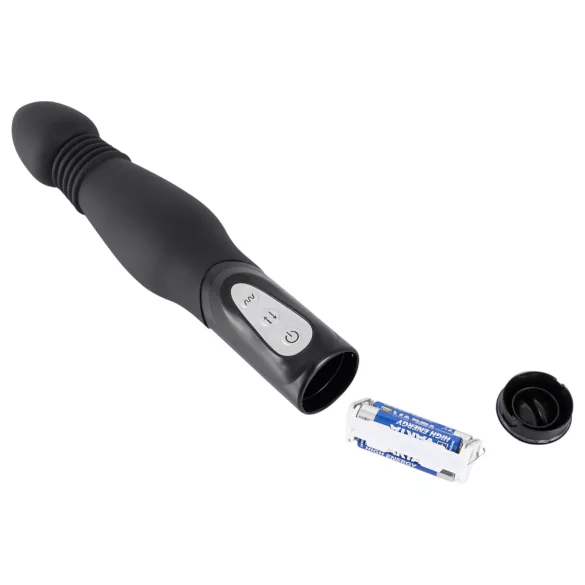 You2Toys - Vibromasseur anal à va-et-vient - silicone noir
