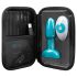 b-Vibe Rimming - vibromasseur anal perlé rotatif (turquoise)
