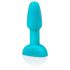 b-Vibe Rimming - vibromasseur anal perlé rotatif (turquoise)