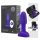 b-Vibe Rimming - Vibromasseur anal perlé rotatif (violet)