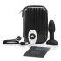 b-Vibe Rimming - Vibromasseur anal perles tournantes (noir)
