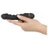 You2Toys - Bendy Ripple - vibromasseur nervuré (noir)