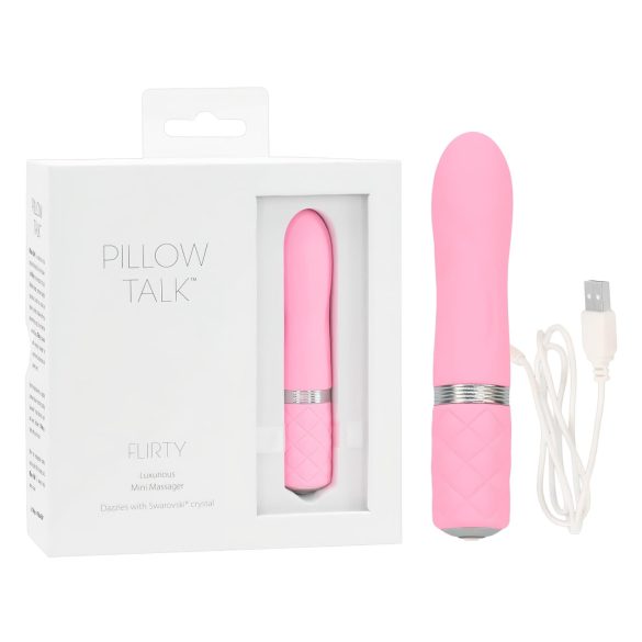 Pillow Talk Flirty - Vibromasseur Rechargeable (Rose)