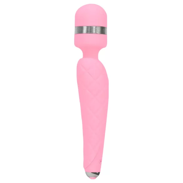 Pillow Talk Cheeky Wand - vibromasseur de massage rechargeable (rose)