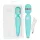 Pillow Talk Cheeky Wand - vibromasseur rechargeable - turquoise