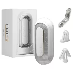 TENGA Flip Zero - masturbateur vibrant homme - blanc