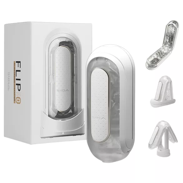 TENGA Flip Zero - masturbateur vibrant homme - blanc