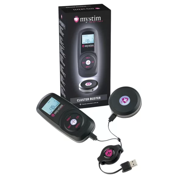 Mystim - télécommande sans fil - set électrostimulation