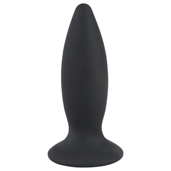 Black Velvet S - Petit vibro anal rechargeable pour débutants (noir)