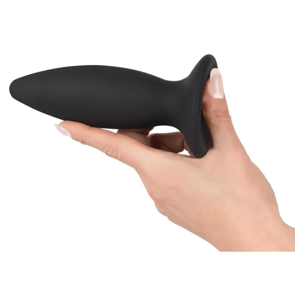 Black Velvets - vibromasseur anal débutant rechargeable - petit noir