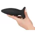 Black Velvets - vibromasseur anal débutant rechargeable - petit noir