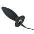 Black Velvet S - Petit vibro anal rechargeable pour débutants (noir)