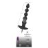 Black Velvet - vibro-anale 5 perles rechargeable (noir)