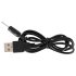 Black Velvet - Vibro anal 5 perles noir rechargeable