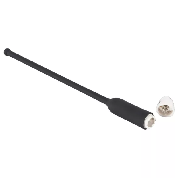 You2Toys - dilatateur urétral vibrant - silicone noir 8-11mm