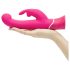 Happyrabbit G-spot - Vibrateur étanche avec bras clitoridien (rose)