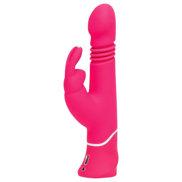 Vibro rabbit rose rechargeable et vibrant avec stimulateur clitoridien
