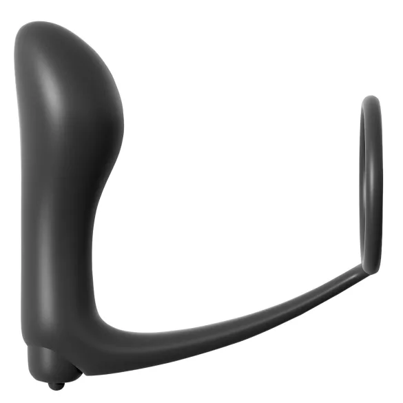 Pipedream - Analfantasy - vibromasseur anal de doigt avec anneau pénien (noir)