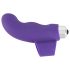 SMILE Finger - vibe en silicium ondulé pour doigt (violet)