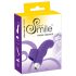 SMILE Finger - Vibromasseur à doigt ondulé en silicone (violet)