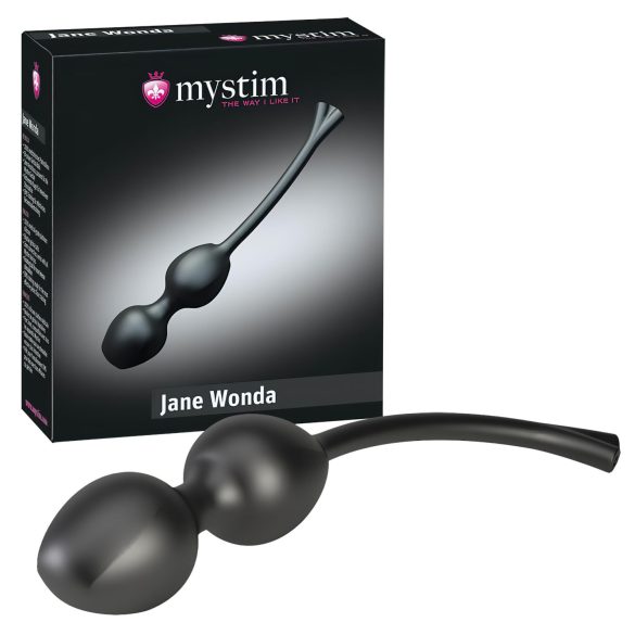 mystim Jane Wonda - duo de boules de geisha électriques