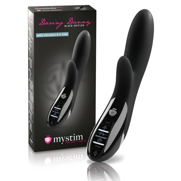 mystim Daring Danny - vibromasseur électro-stimulant (noir)