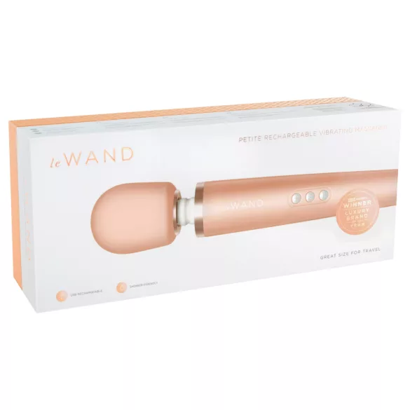 le WAND Petite - vibromasseur magique premium (Rose Gold)