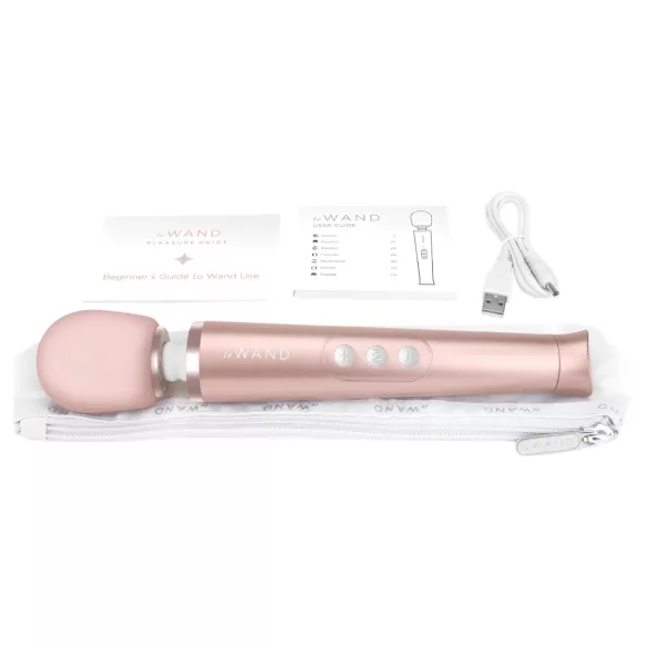 le WAND Petite - vibromasseur magique premium (Rose Gold)
