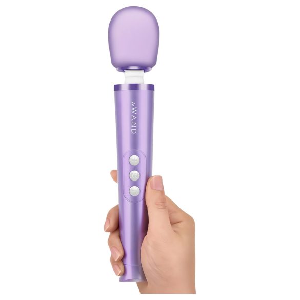 Le Wand Petite - vibromasseur rechargeable - exclusif - violet