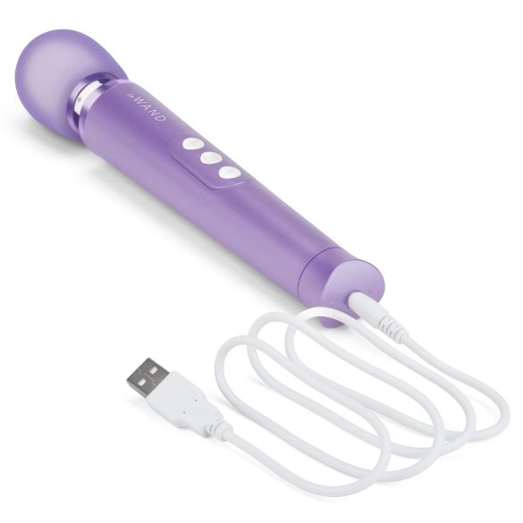 Le Wand Petite - vibromasseur rechargeable - exclusif - violet