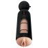 PDX Elite Mega Milker - Masturbateur vibrant en forme de vagin (noir)