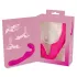 You2Toys - Double2Teaser - gode ceinture vibrant sans harnais (rose)