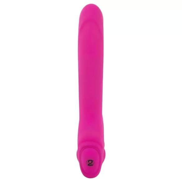 You2Toys - Double2Teaser - gode ceinture vibrant sans harnais (rose)