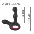 You2Toys - stimulateur prostate vibrant rotatif chauffant - silicone noir
