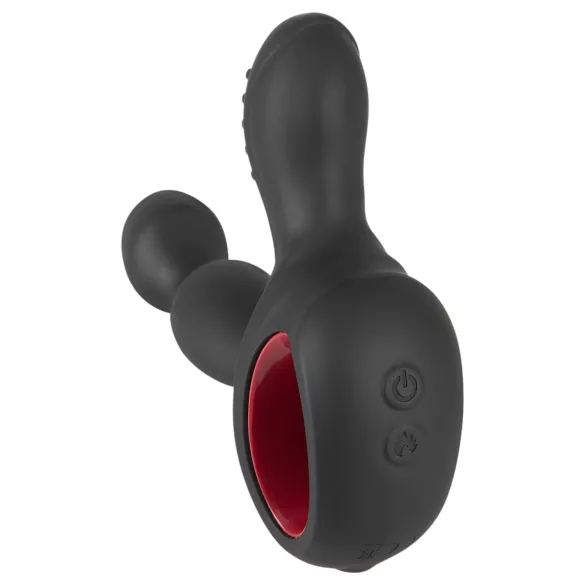 You2Toys - stimulateur prostate vibrant rotatif chauffant - silicone noir