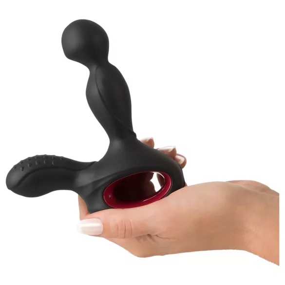 You2Toys - stimulateur prostate vibrant rotatif chauffant - silicone noir