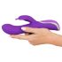SMILE Turbo Rotatif - Vibromasseur à Rotation et Stimulateur Clitoridien (Violet)