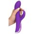 SMILE Turbo Rotatif - Vibromasseur à Rotation et Stimulateur Clitoridien (Violet)