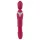 Javida Thrusting - vibromasseur masseur 3‑en‑1 (rouge)